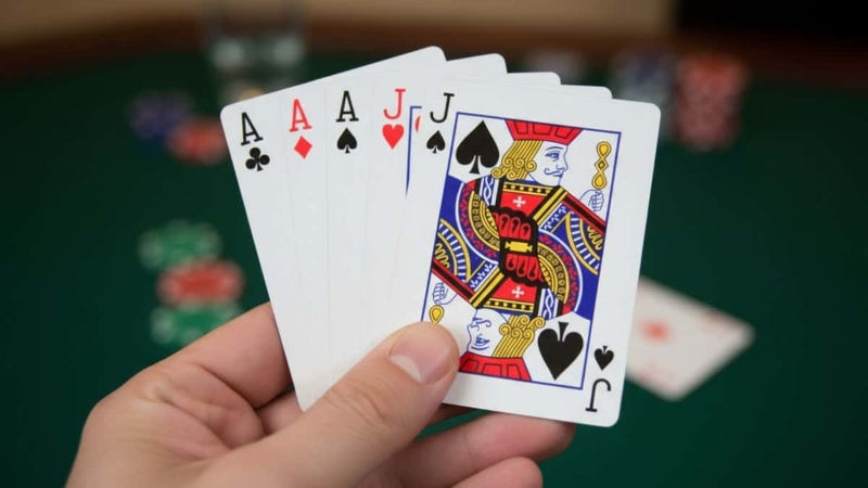 Tìm hiểu xác suất ra bộ Full House trong trò Poker